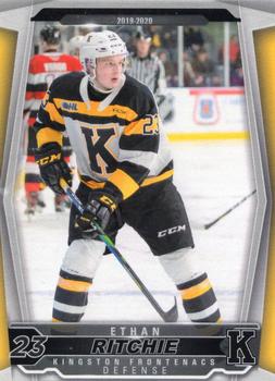 2019-20 Extreme Kingston Frontenacs (OHL) #NNO Ethan Ritchie Front