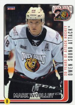 2019-20 Choice Owen Sound Attack (OHL) #19 Mark Woolley Front
