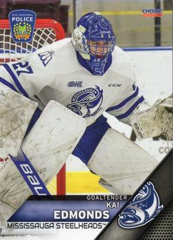 2019-20 Mississauga Steelheads (OHL) Police #22 Kai Edmonds Front