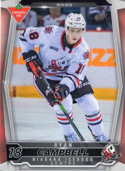 2019-20 Extreme Niagara IceDogs (OHL) #9 Ryan Campbell Front
