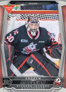 2019-20 Extreme Niagara IceDogs (OHL) #23 Andrew MacLean Front