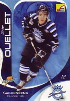 2007-08 Extreme Chicoutimi Sagueneens (QMJHL) #12 Olivier Ouellet Front