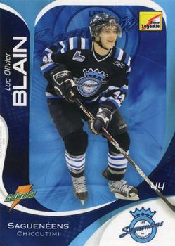 2007-08 Extreme Chicoutimi Sagueneens (QMJHL) #17 Luc-Olivier Blain Front