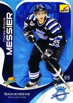 2007-08 Extreme Chicoutimi Sagueneens (QMJHL) #18 Charles-Antoine Messier Front