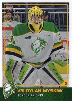 2019-20 Choice London Knights (OHL) #8 Dylan Myskiw Front