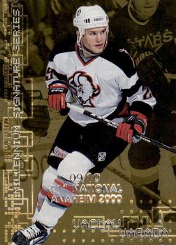 1999-00 Be a Player Millennium Signature Series - Anaheim National Gold #34 Vaclav Varada Front
