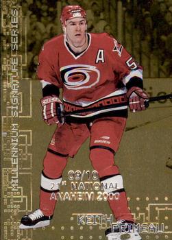 1999-00 Be a Player Millennium Signature Series - Anaheim National Gold #48 Keith Primeau Front