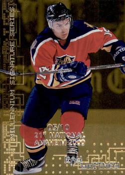 1999-00 Be a Player Millennium Signature Series - Anaheim National Gold #112 Ray Whitney Front