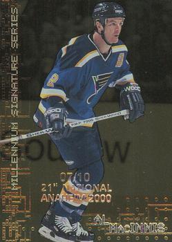 1999-00 Be a Player Millennium Signature Series - Anaheim National Gold #203 Al MacInnis Front