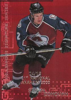 1999-00 Be a Player Millennium Signature Series - Anaheim National Ruby #63 Shean Donovan Front