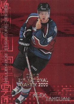 1999-00 Be a Player Millennium Signature Series - Anaheim National Ruby #73 Alex Tanguay Front