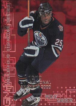 1999-00 Be a Player Millennium Signature Series - Anaheim National Ruby #102 Mike Grier Front