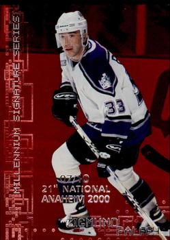 1999-00 Be a Player Millennium Signature Series - Anaheim National Ruby #120 Zigmund Palffy Front