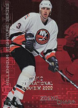 1999-00 Be a Player Millennium Signature Series - Anaheim National Ruby #155 Zdeno Chara Front