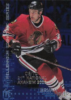 1999-00 Be a Player Millennium Signature Series - Anaheim National Sapphire #59 Bryan Muir Front