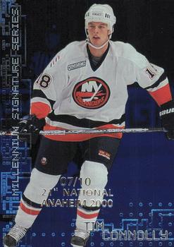 1999-00 Be a Player Millennium Signature Series - Anaheim National Sapphire #153 Tim Connolly Front