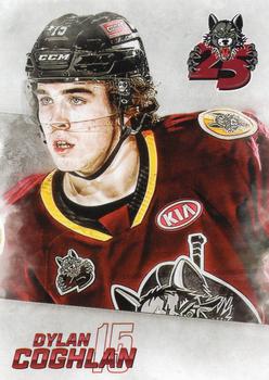 2018-19 Vienna Beef Chicago Wolves (AHL) #NNO Dylan Coghlan Front