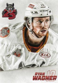 2018-19 Vienna Beef Chicago Wolves (AHL) #NNO Ryan Wagner Front