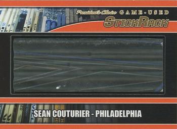 2020-21 President's Choice Game-Used - StickRack #SR-10 Sean Couturier Front