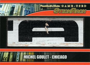 2020-21 President's Choice Game-Used - StickRack #SR-22 Michel Goulet Front