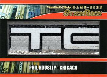 2020-21 President's Choice Game-Used - StickRack #SR-26 Phil Housley Front