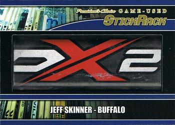 2020-21 President's Choice Game-Used - StickRack #SR-69 Jeff Skinner Front