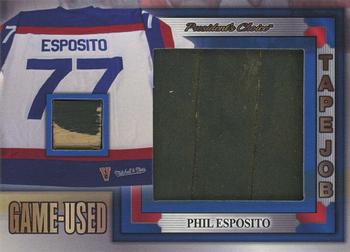 2020-21 President's Choice Game-Used - Tape Job #TJ-121 Phil Esposito Front