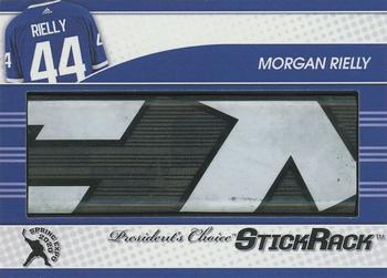 2020-21 President's Choice Game-Used - 2020 Spring Expo Redemption Black #NNO Morgan Rielly Front