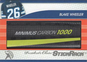 2020-21 President's Choice Game-Used - 2020 Spring Expo Redemption Silver #NNO Blake Wheeler Front