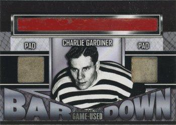 2018-19 President's Choice Game-Used - Bar Down #BD-29 Charlie Gardiner Front