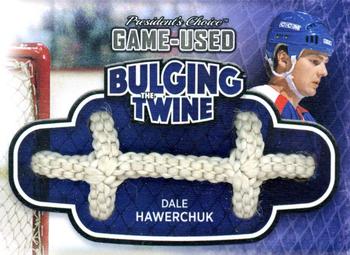 2018-19 President's Choice Game-Used - Bulging the Twine #BTT-12 Dale Hawerchuk Front