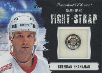 2018-19 President's Choice Game-Used - Fight Strap #FS-1 Brendan Shanahan Front
