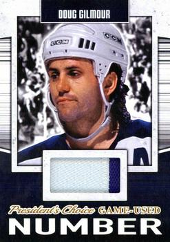 2018-19 President's Choice Game-Used - Number #GUN-16 Doug Gilmour Front