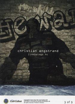 2012-13 SHL Elitset - The Wall #3 Christian Engstrand Back