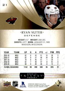 2020-21 Upper Deck Trilogy #21 Ryan Suter Back