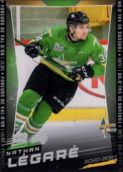 2020-21 Val-d'Or Foreurs (QMJHL) #9 Nathan Legare Front