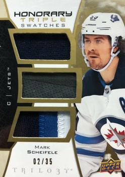 2020-21 Upper Deck Trilogy - Honorary Triple Swatches #HTS-MS Mark Scheifele Front