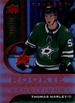 2020-21 Upper Deck Trilogy - Rookie Renditions Red Foil #RR-3 Thomas Harley Front