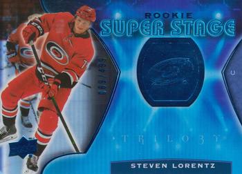 2020-21 Upper Deck Trilogy - Rookie Super Stage Blue Foil #RSS-16 Steven Lorentz Front