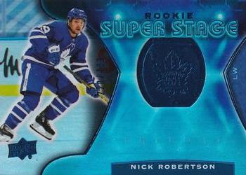2020-21 Upper Deck Trilogy - Rookie Super Stage Blue Foil #RSS-19 Nick Robertson Front