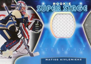2020-21 Upper Deck Trilogy - Rookie Super Stage Silver Spectrum #RSS-8 Matiss Kivlenieks Front
