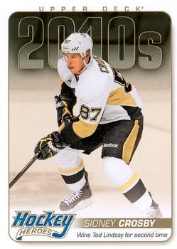 2014-15 Upper Deck - Hockey Heroes: 2010s #HH87 Sidney Crosby Front