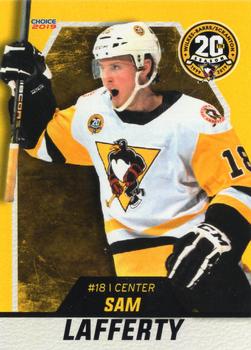 2018-19 Choice Wilkes-Barre/Scranton Penguins (AHL) #3 Sam Lafferty Front