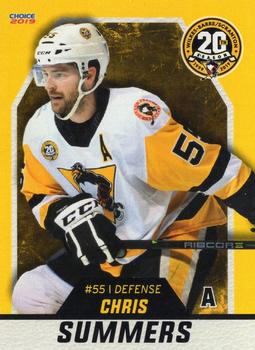 2018-19 Choice Wilkes-Barre/Scranton Penguins (AHL) #7 Chris Summers Front
