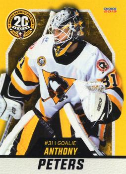 2018-19 Choice Wilkes-Barre/Scranton Penguins (AHL) #26 Anthony Peters Front