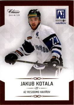 2018-19 OFS Chance Liga #141 Jakub Kotala Front