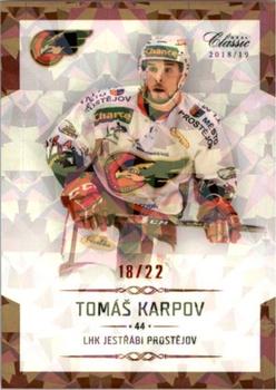 2018-19 OFS Chance Liga - Rainbow #118 Tomas Karpov Front