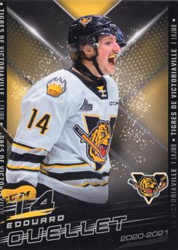 2020-21 Extreme Victoriaville Tigres (QMJHL) #7 Edouard Ouellet Front