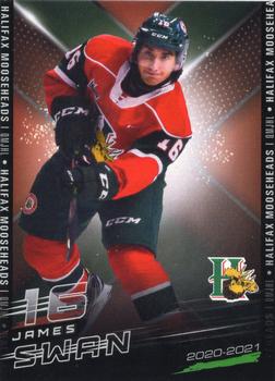 2020-21 Extreme Halifax Mooseheads (QMJHL) #10 James Swan Front
