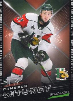 2020-21 Extreme Halifax Mooseheads (QMJHL) #11 Cameron Whynot Front
